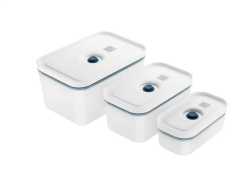 Zwilling Fresh & Save Vakumlu Saklama Kabı Seti-S-M-L/Akdeniz Mavisi