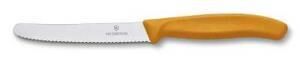 ​​​​​​​​​​​​​​​​​​​​​​​​​​​​​​Victorinox 6.7836.L119 SwissClassic 11cm Domates & Sosis Bıçağı TURUNCU