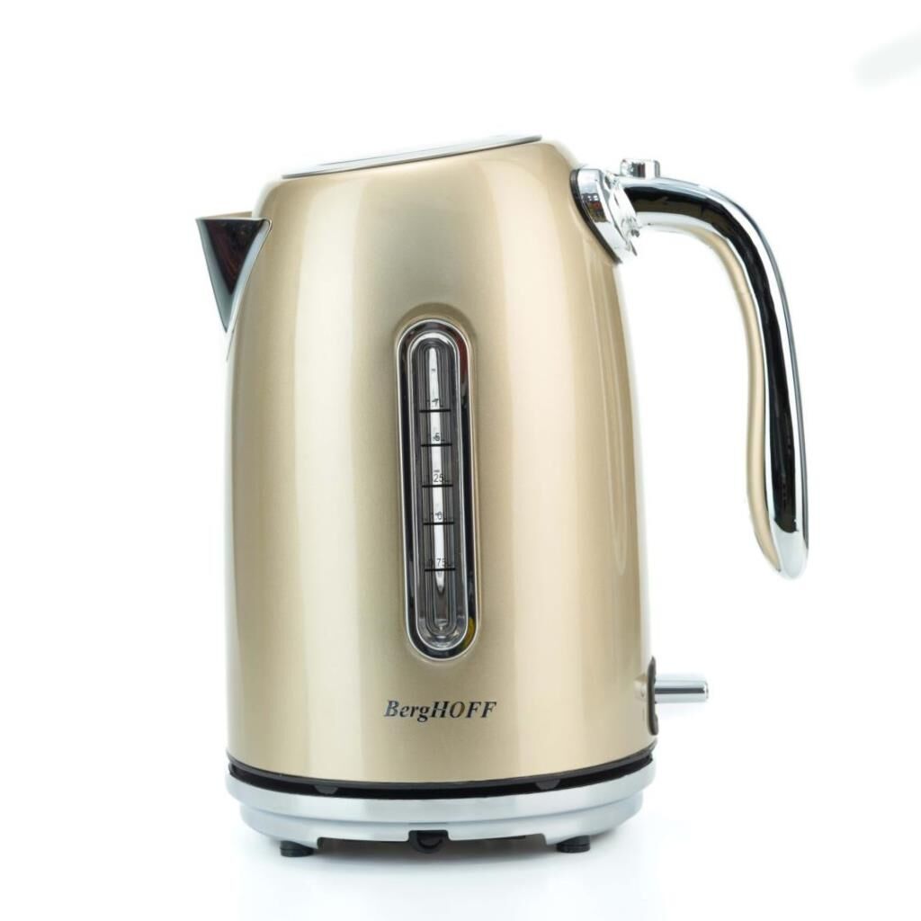 Berghoff Gem Metallic 1.7 Litre Su Seviyeli Bej Kettle
