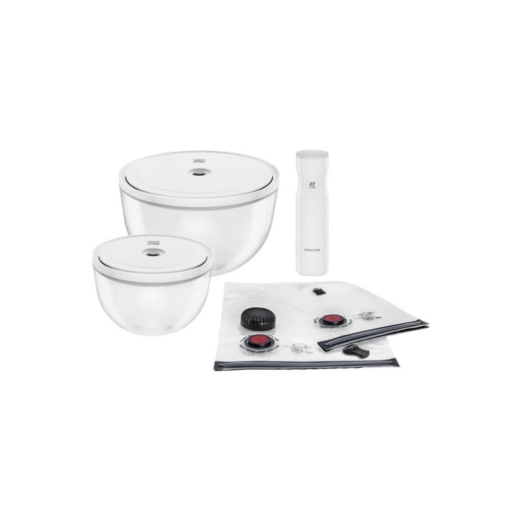Zwilling Fresh & Save Bowls Vakumlu Başlangıç Seti Cam / M/L, 9-Parça
