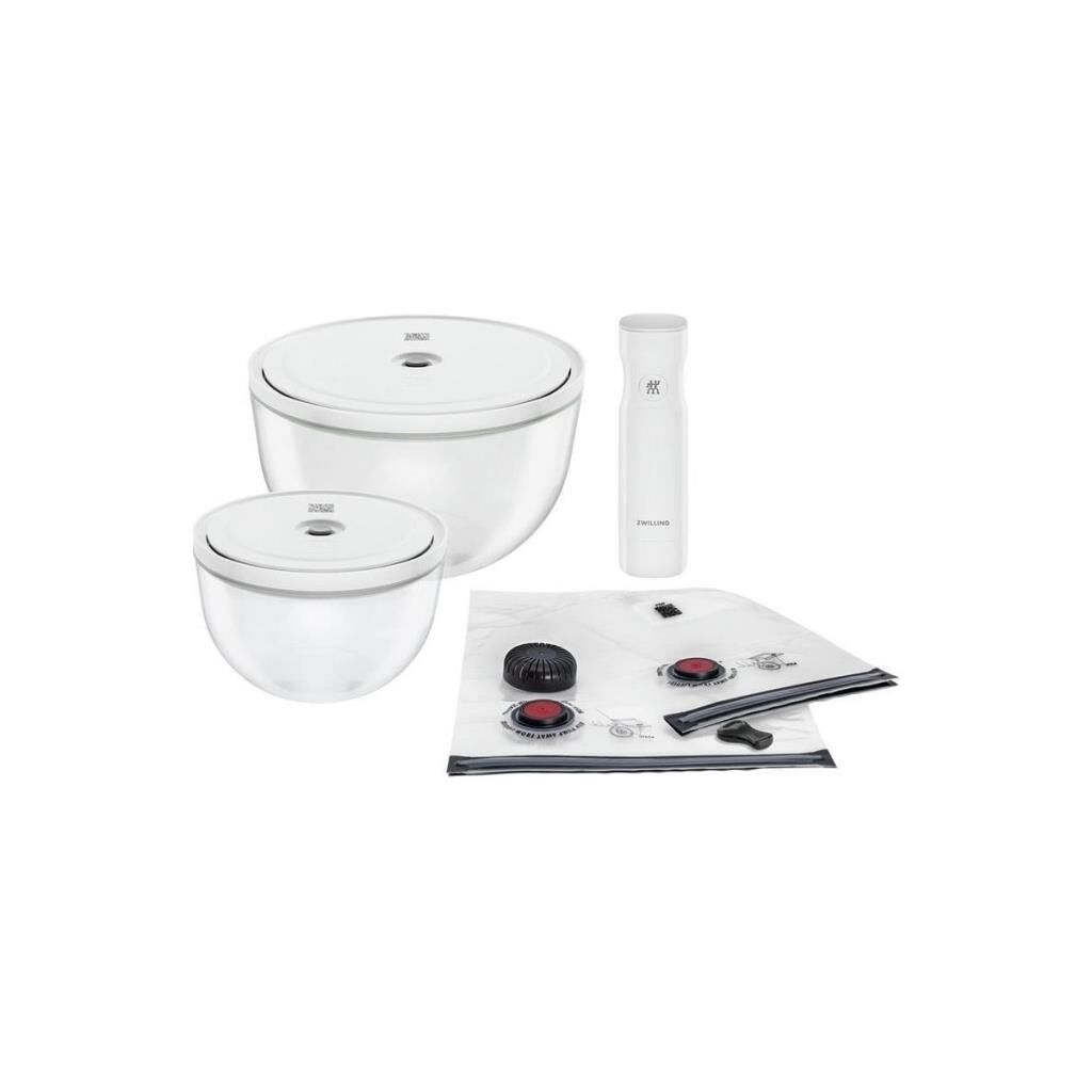 Zwilling Fresh & Save Bowls Vakumlu Başlangıç Seti Cam / M/L, 9-Parça