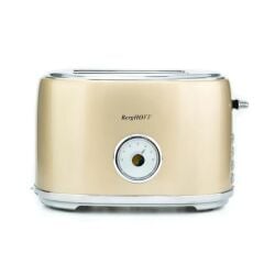Berghoff Gem Metallic Sarı İki Dilim Ekmek Kızartma Makinesi