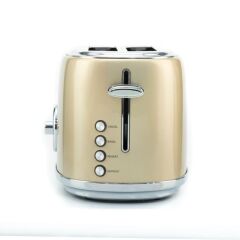 Berghoff Gem Metallic Sarı İki Dilim Ekmek Kızartma Makinesi