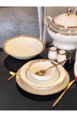 Evaliza  Crown 60 Parça Yemek Takımı