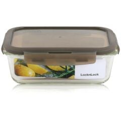 Locknlock Euro Fırın & Saklama Kabı Dörtgen 1.0 Lt Gri