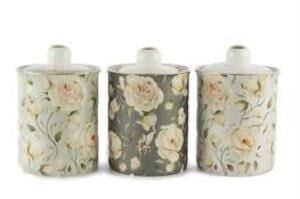 Mikasa Moor Rosy 3lü Kavanoz Seti 10x16cm