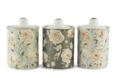 Mikasa Moor Rosy 3lü Kavanoz Seti 10x16cm