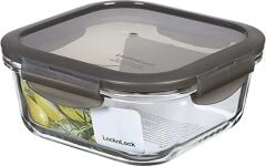 Locknlock Euro Fırın & Saklama Kabı Kare 500 Ml Gri