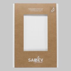 Sarev New Slow Cıty 200X200 Fıtted Çarşaf, .Beyaz
