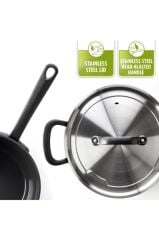 Greenpan Craft Thermolon Seramik Yapıştırmaz 24Cm Derin Tencere