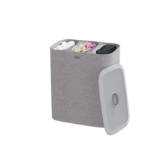 Joseph Joseph Tota 90 L Trio 3 Bölmeli Çamaşır Ayırma Sepeti Gri