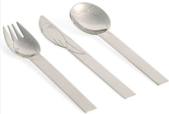 Herdmar Kıds Jungle 3 Parça Çatal Kaşık Bıçak Takımı