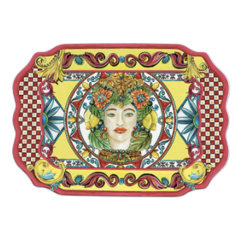 Baci Milano Sıcıly Tepsi 47X33 Cm