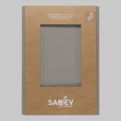 Sarev New Slow Cıty 200X200 Fıtted Çarşaf, .Gri