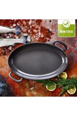 Greenpan Craft Thermolon Seramik Yapıştırmaz 40Cm Oval Tava