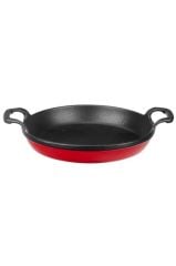 Leggno Flame Döküm Sahan Kırmızı 16 Cm