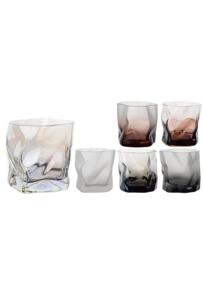 Mikasa Moor Mat Parlak 6Lı Cam Bardak 240Ml