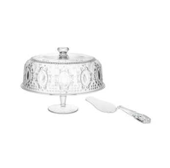 Baci Milano Baroque & Rock Annıversary Kek Standı 32 Cm Ve Spatula