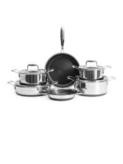 Maxx Doria Steel Fusion Mirror 10 Parça Tencere Takımı