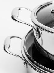 Maxx Doria Steel Fusion Mirror 10 Parça Tencere Takımı