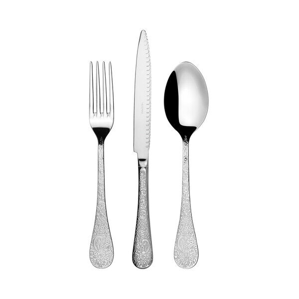 Herdmar Betty 87 Parça Çatal Kaşık Bıçak Takımı-12 Kişilik