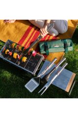 Joseph Joseph GrillOut 4’lü Barbekü Aksesuar Seti – Taşıma Çantalı