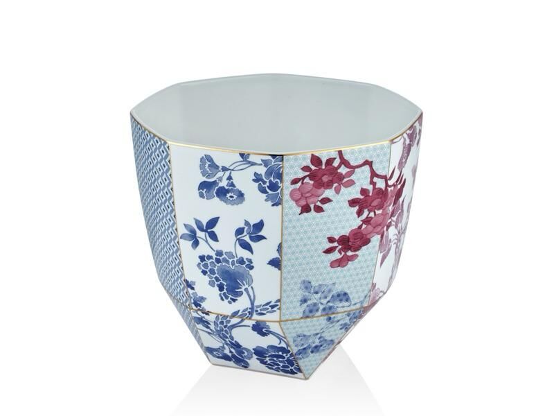 Tea Delight Regency Damask Pembe Vazo 22.5cm