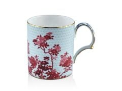 Tea Delight Regency Damask Mavi Kupa