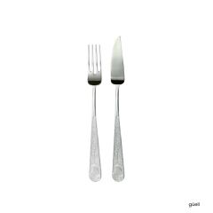 Herdmar Güell  24 Parça Balık Çatal Bıçak Seti-12 Kişilik