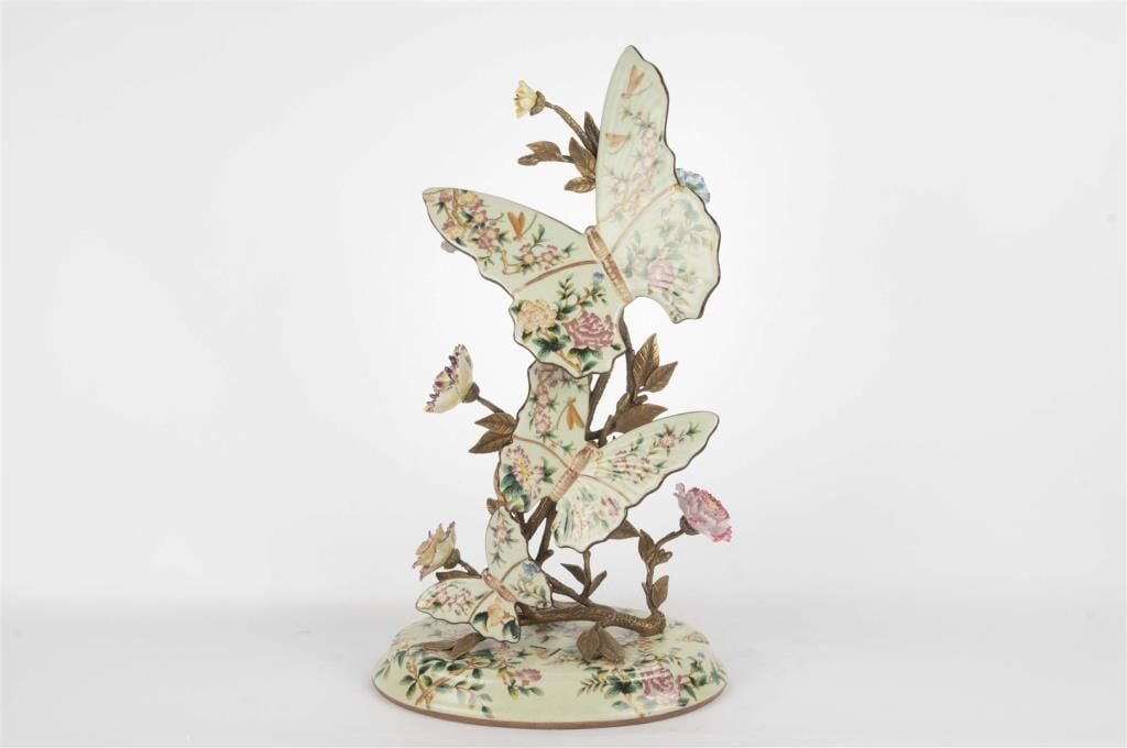 Mikasa Moor Yeşil Kelebek Standı 25x45cm