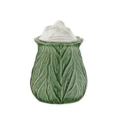 Lucky Art Lefora Porselen Yeşil Kavanoz 14cm