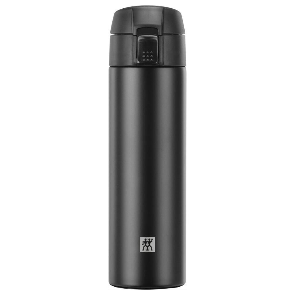 Zwilling Thermo Termos Matara, 450 Ml | Paslanmaz Çelik | Siyah