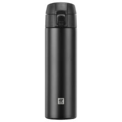 Zwilling Thermo Termos Matara, 450 Ml | Paslanmaz Çelik | Siyah