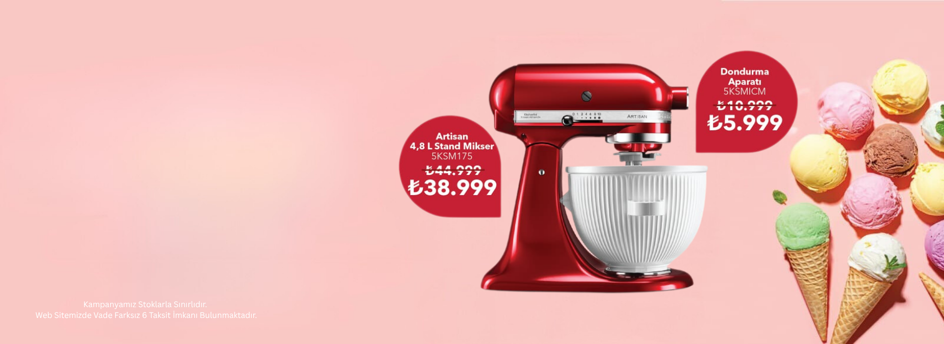 Yaşam tarzınız ne olursa olsun her ihtiyaca uygun bir KitchenAid var.